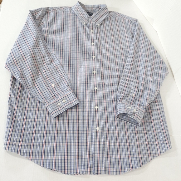 Brooks Brothers American Supima Plaid Long Sleeve Shirt - Picture 2 of 7